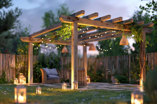 Jakie lampy ogrodowe najlepiej sprawdzą się w przestrzeniach przy altanach w stylu skandynawskim