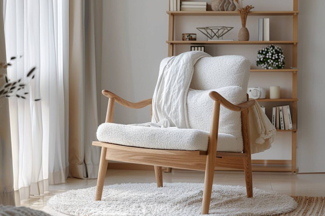Jak odnowić stary fotel w stylu skandynawskim