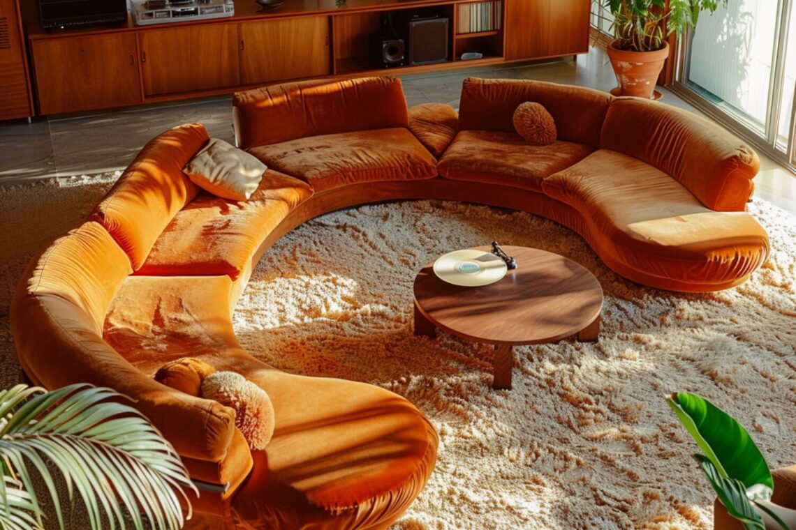 Jakie są zalety mebli retro w otwartych przestrzeniach