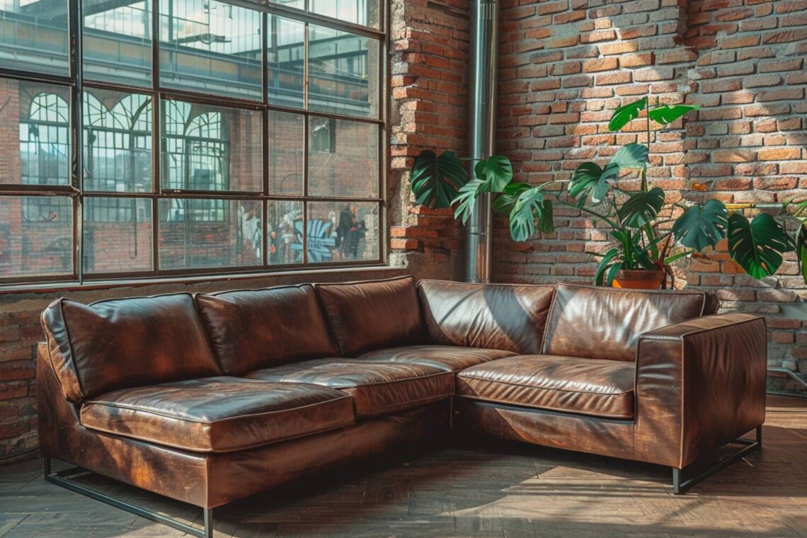 Najlepsze sofy narożne w stylu industrialnym