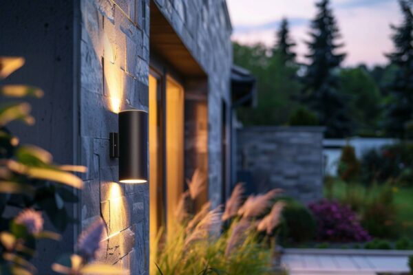 Jakie lampy elewacyjne najlepiej sprawdzą się w domach z elewacją z kamienia