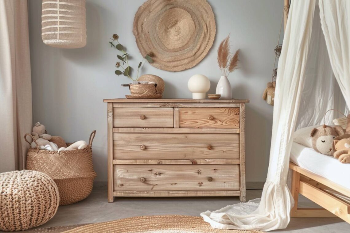 Jakie materiały ekologiczne dominują w produkcji komód w stylu skandynawskim