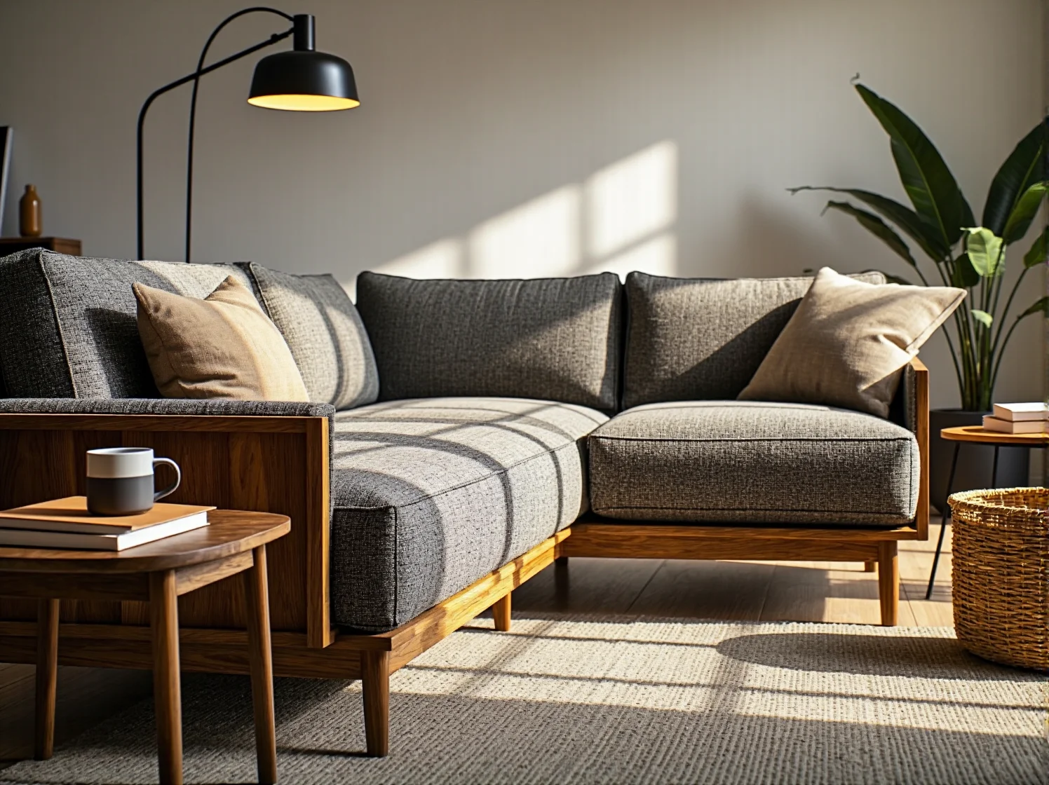 Delikatne czyszczenie narożnika tapicerowanego wilgotną ściereczką, usuwanie świeżych zabrudzeń.