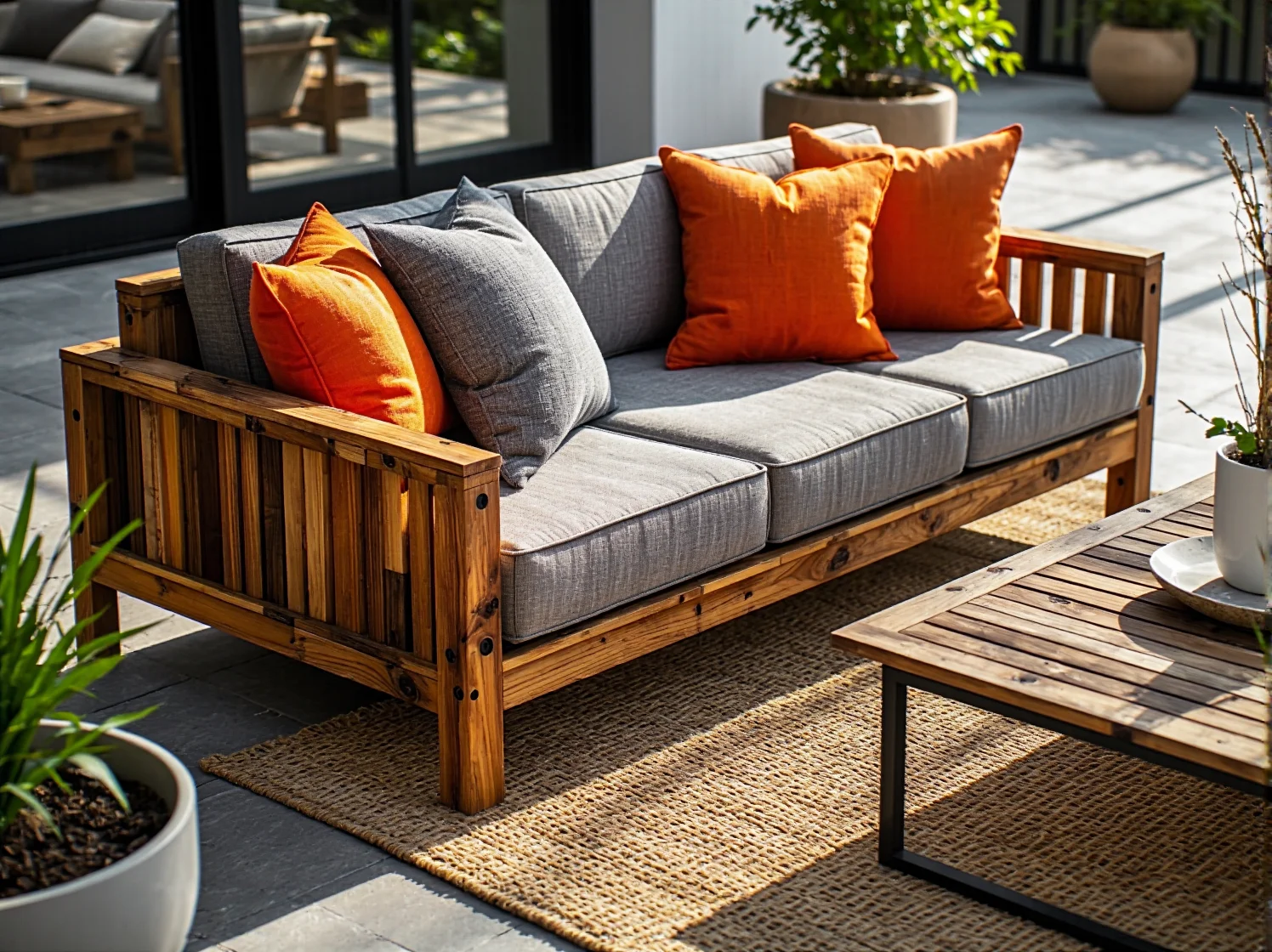 Meble tarasowe posiadające certyfikat FSC gwarantujący zrównoważony rozwój