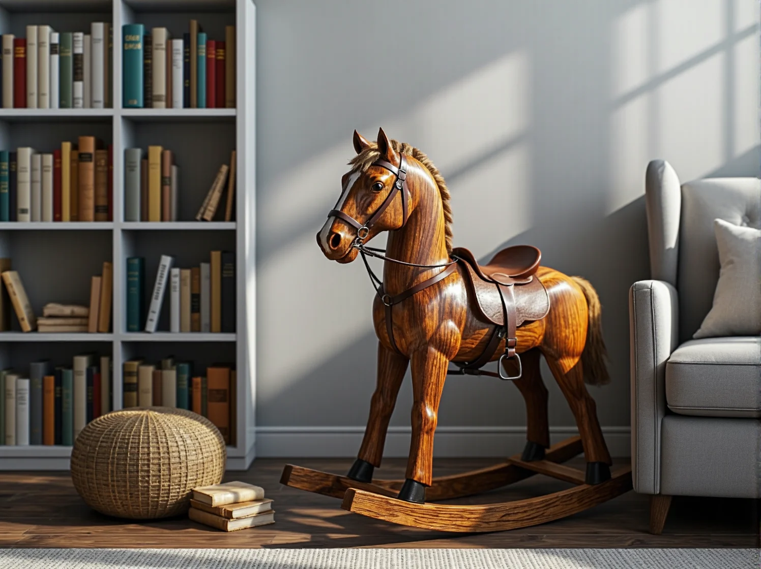 Metamorfoza starego biurka szkolnego dla dziecka w stylu vintage z lat 60.