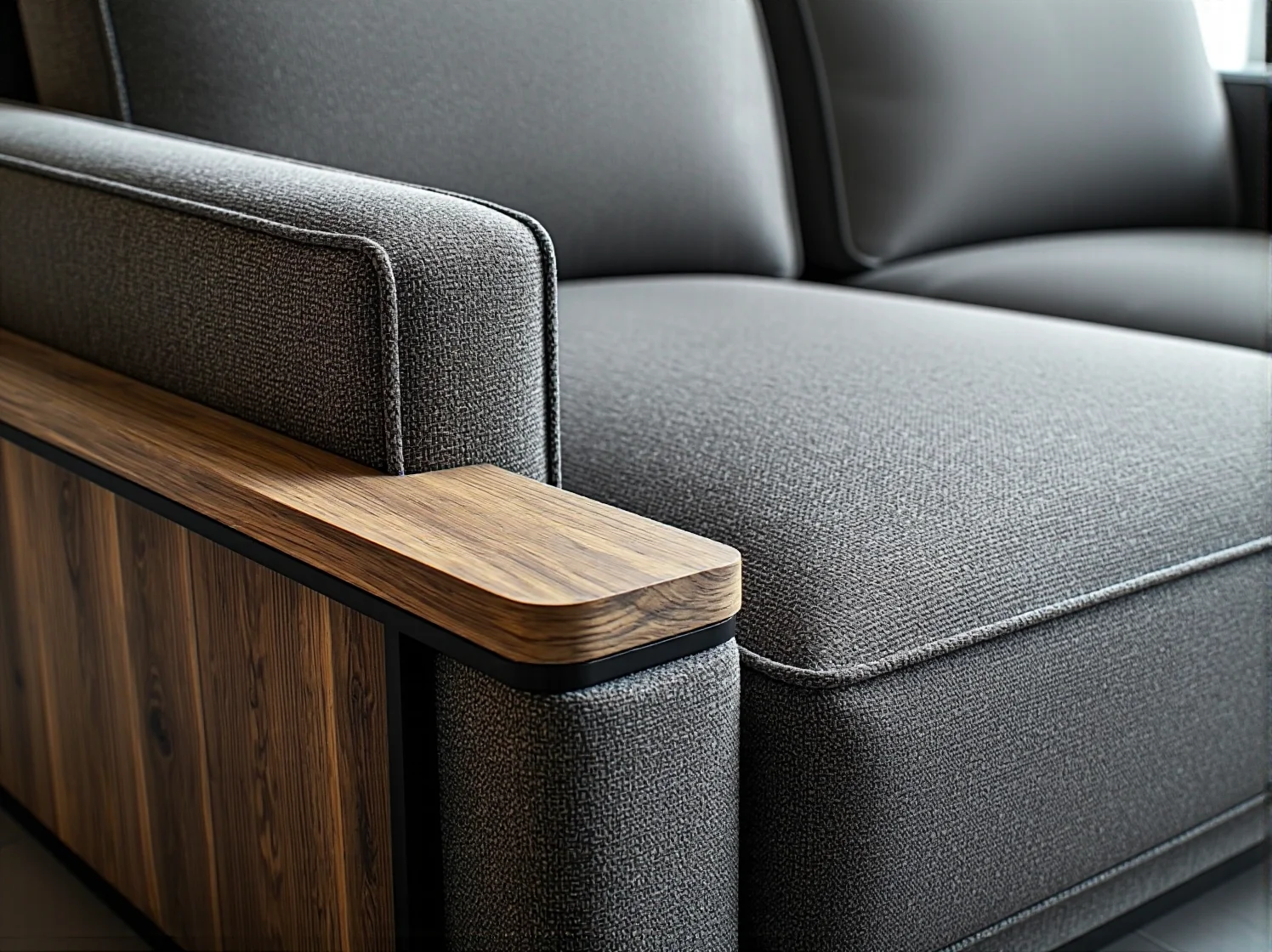 Wygodna sofa modułowa scandi stworzona z naturalnych i trwałych materiałów.
