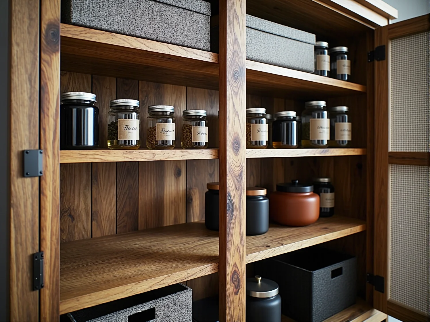 Olejowanie i wykończenie ręcznie robionej szafki z drewna