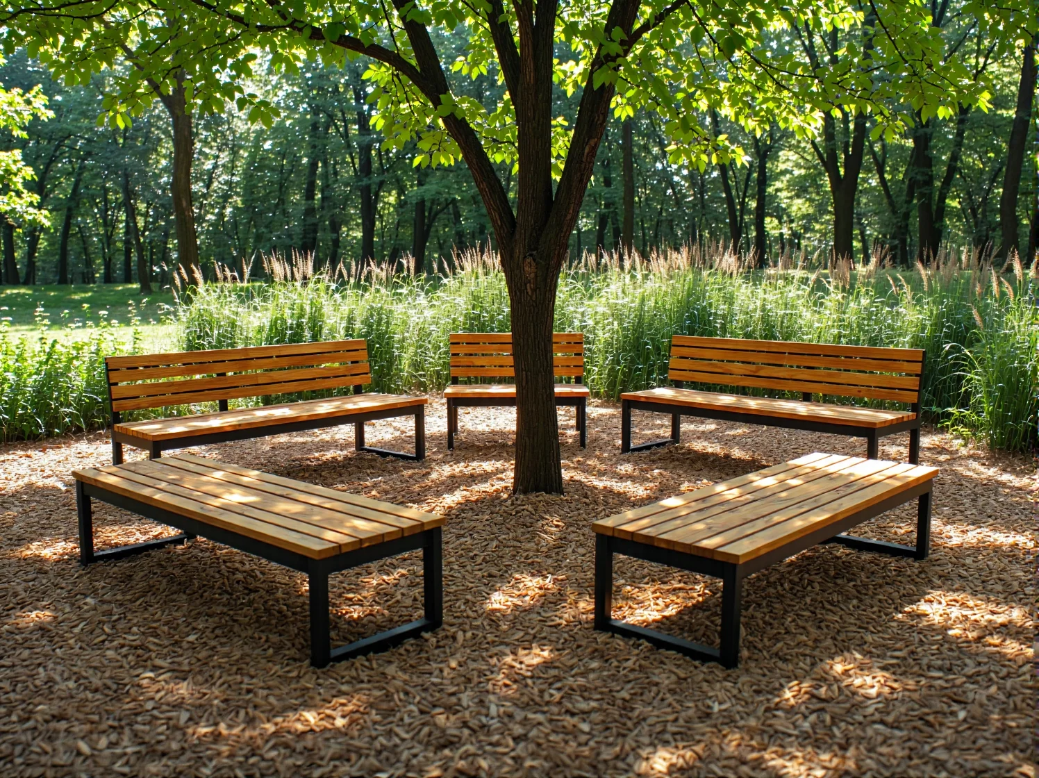 10 inspiracji na ekologiczne meble outdoorowe do przestrzeni publicznych