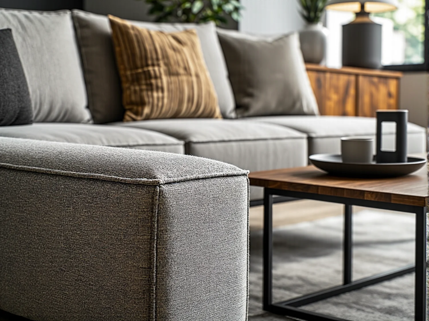 Funkcjonalne łóżko modułowe z ukrytym pojemnikiem na pościel.