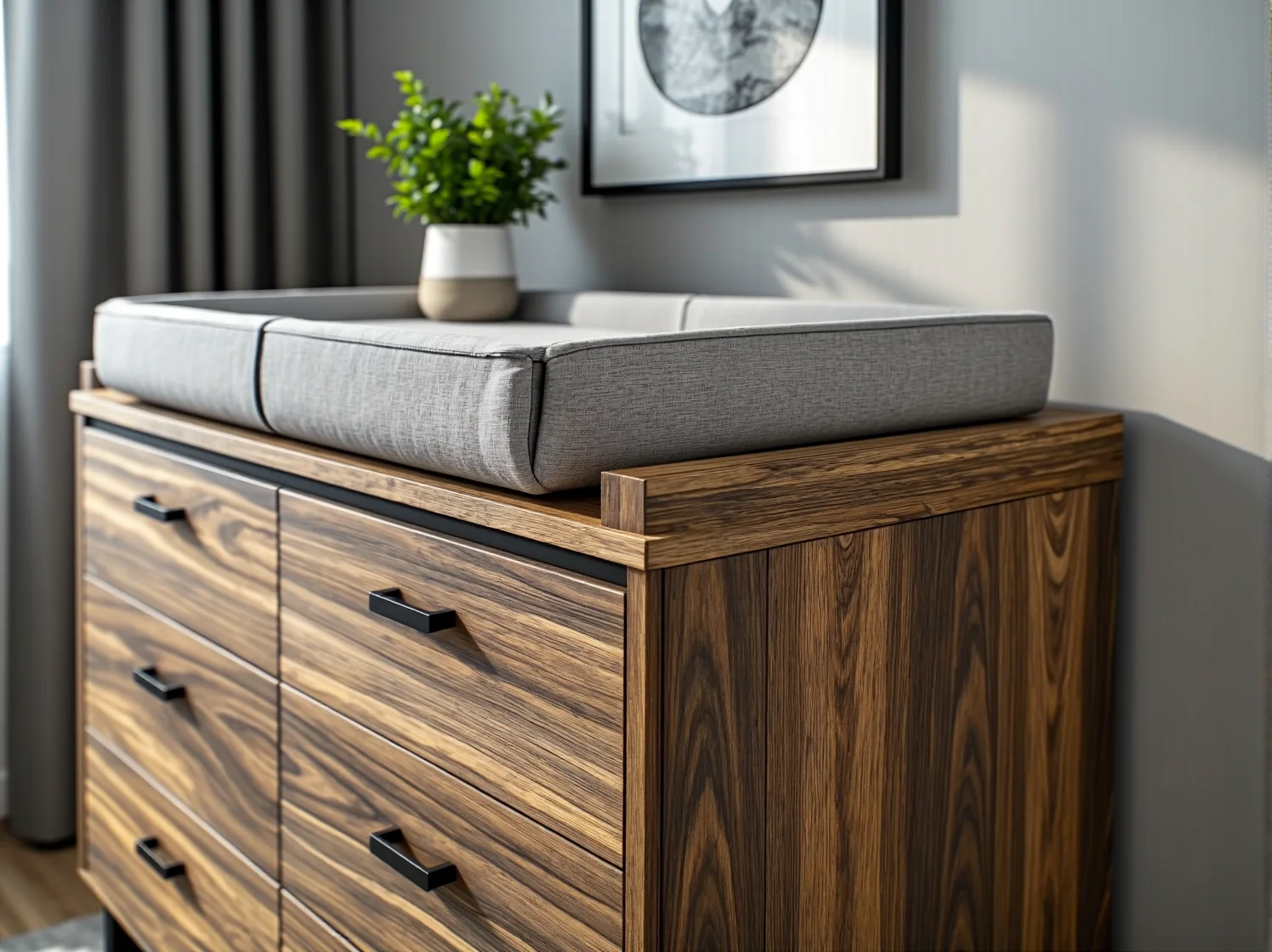 Biała komoda z przewijakiem rosnąca z dzieckiem. Praktyczne meble do pokoju niemowlaka i starszaka.