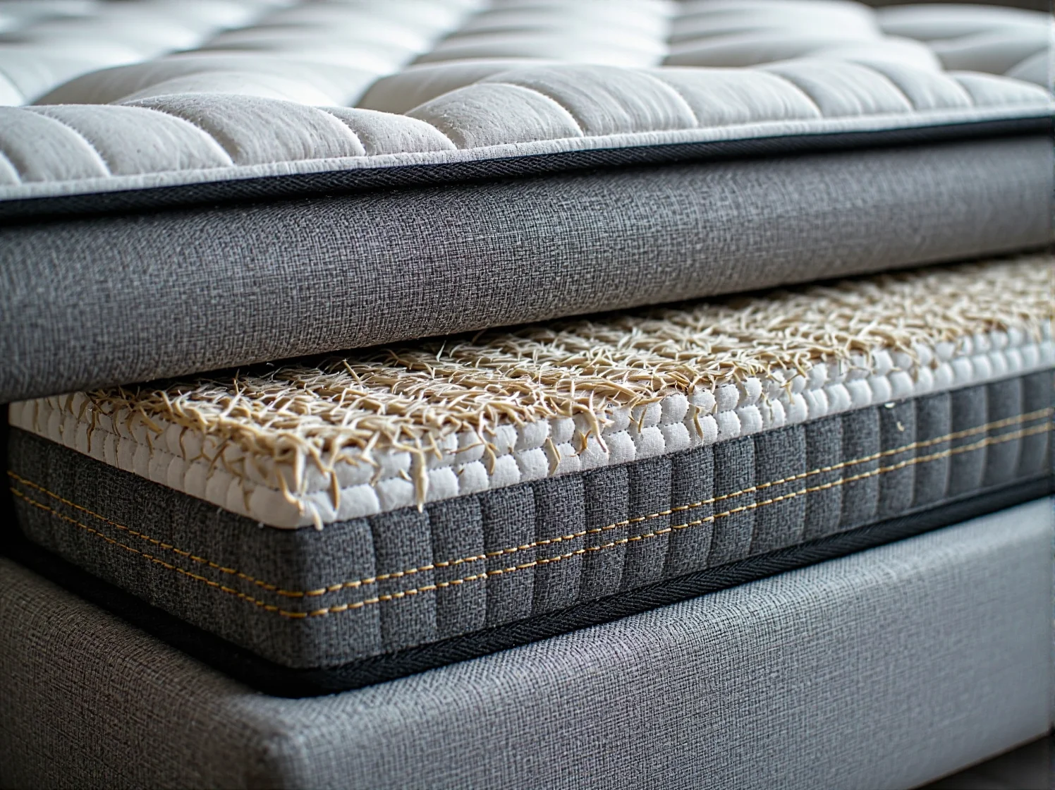 Wygodny sen i zdrowe podparcie kręgosłupa dzięki materacowi z kokosem.