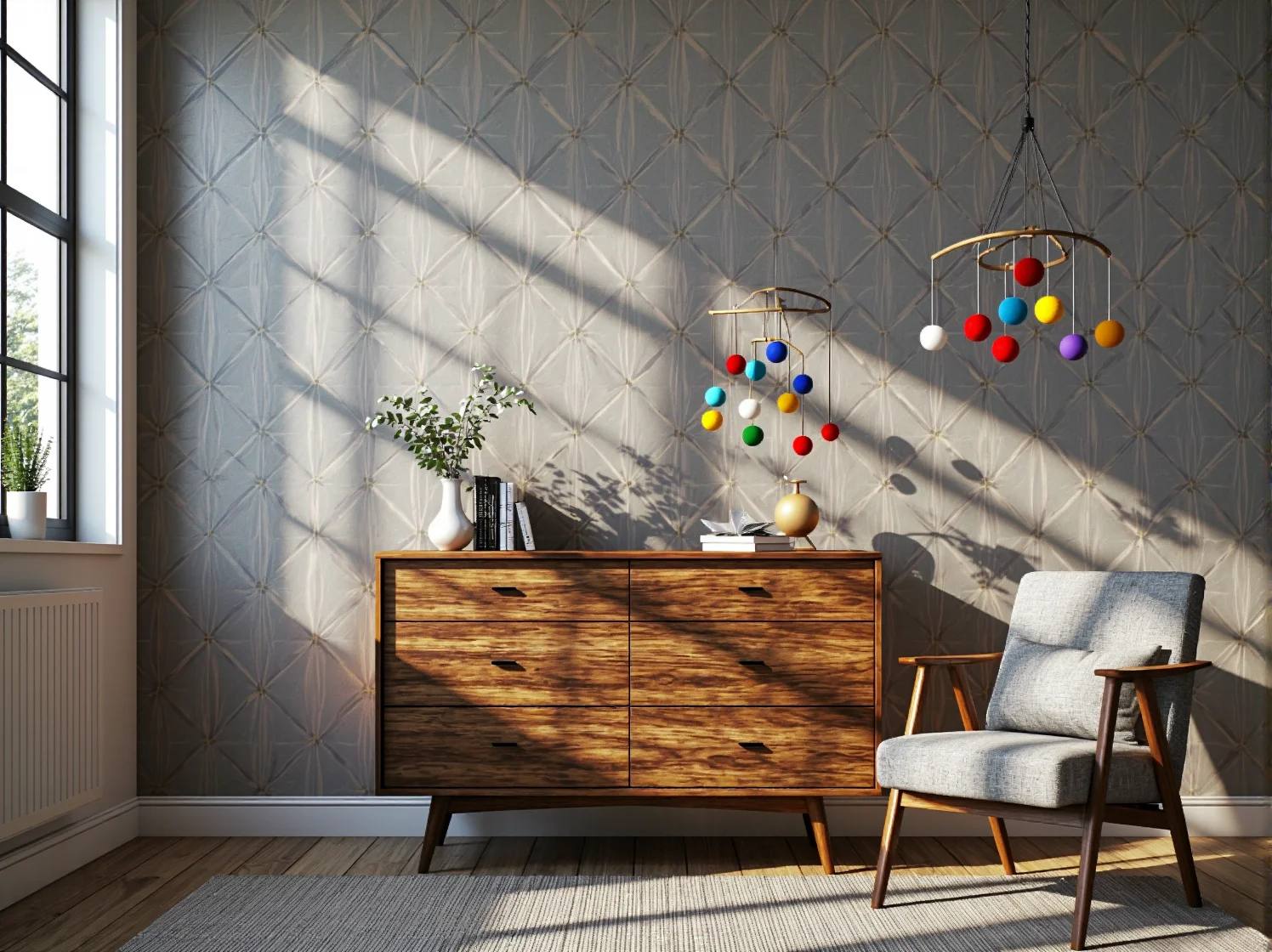 Nowoczesna komoda dziecięca z modułami do rozbudowy. Pojemne szuflady na ubranka w pokoju dziecka.