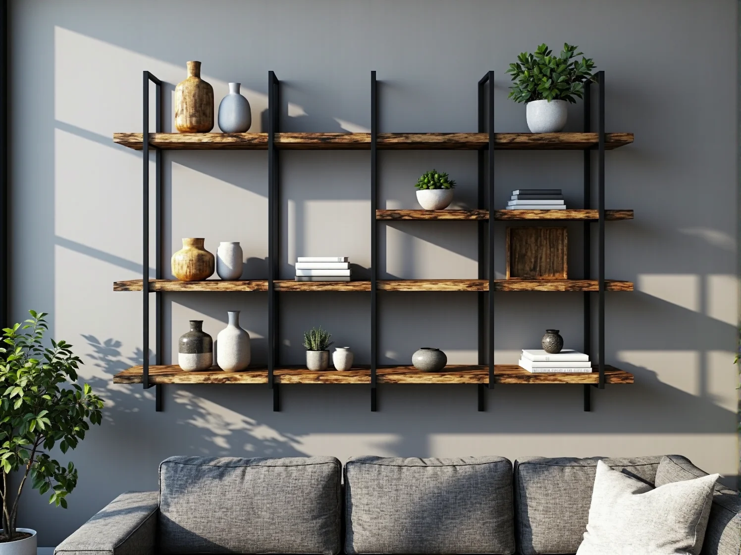 Ranking: Najlepsze regały ścienne w stylu industrialnym na 2025 rok