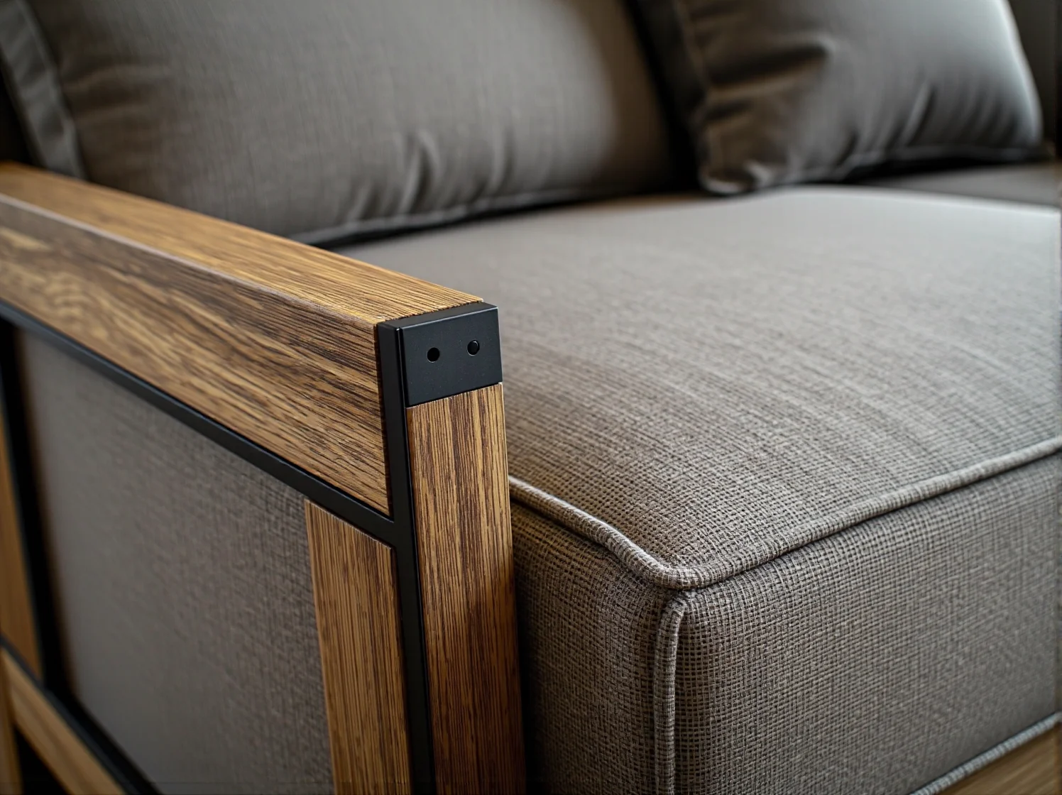 Wiszące półki i regały ścienne w niewielkiej sypialni